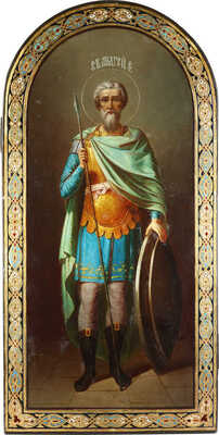 Икона «Святой Андрей Воин»  Россия